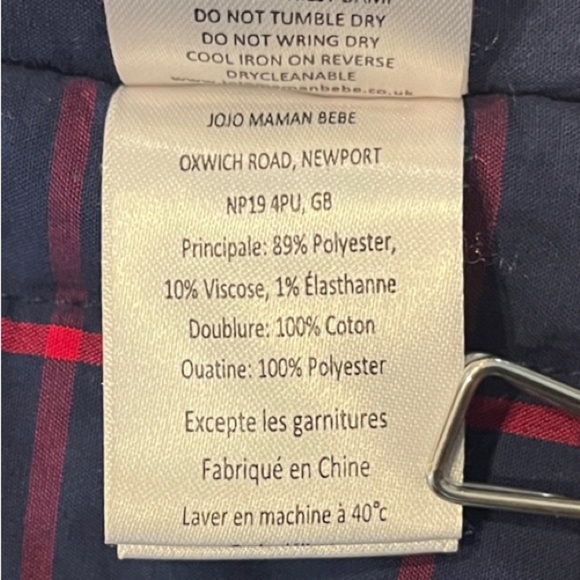 Kids JoJo Mama Bebe Vibrant Red 18-24 Month Toggle Jacket with Zipper - Picture 7 of 16